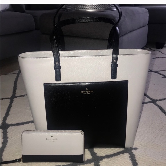 NWT Kate Spade tote & matching wallet! - Picture 1 of 6